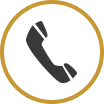 Icon mit Telefonhörer für Telefon-Kontakt